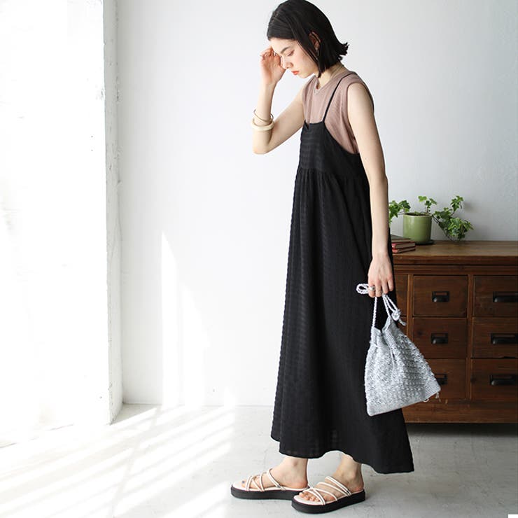 スナップボタンワッフルクロップドトップス | GeeRA | 詳細画像7 