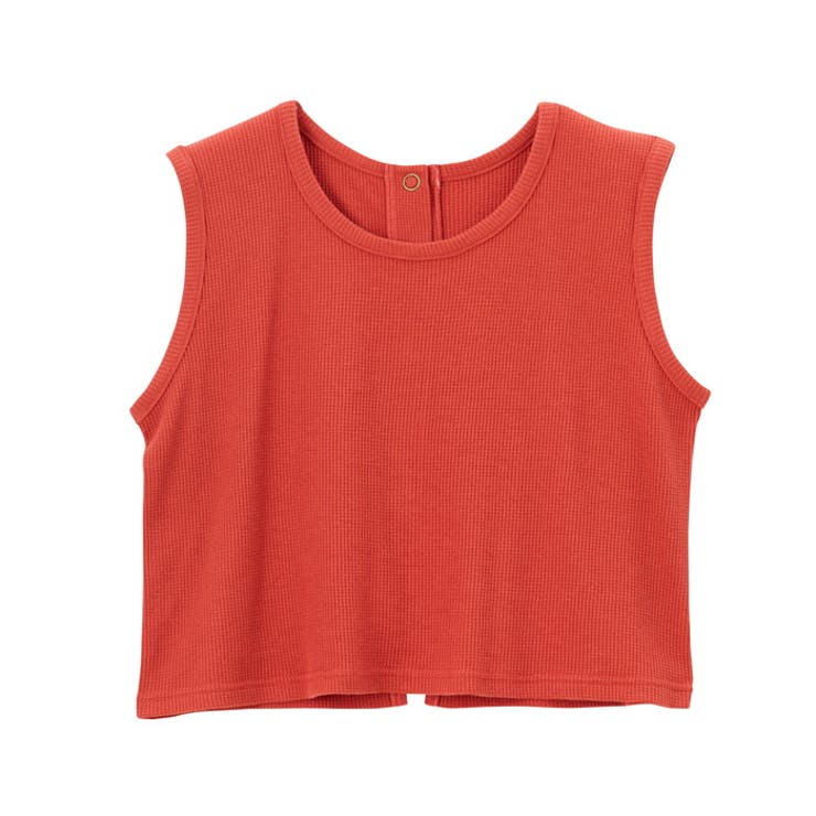 スナップボタンワッフルクロップドトップス | GeeRA | 詳細画像47 