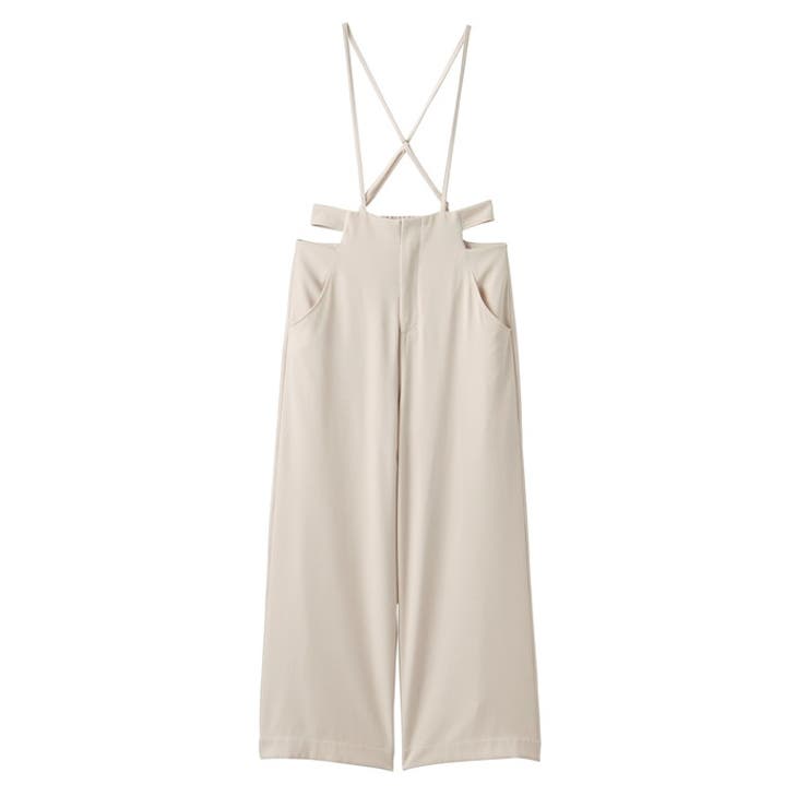 サイドカットアウトサス付ハイウエストパンツ | GeeRA | 詳細画像18 