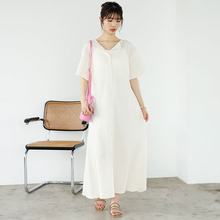 カットシャーリングマルチウェイワンピース＜夏服＞ | GeeRA | 詳細画像9 