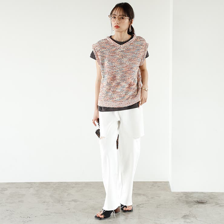 前後２ＷＡＹファンシーニットトップス | GeeRA | 詳細画像12 