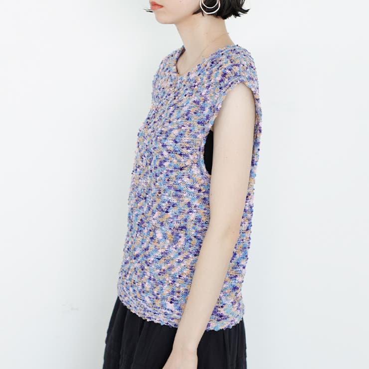 前後２ＷＡＹファンシーニットトップス | GeeRA | 詳細画像3 