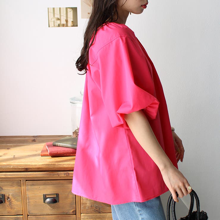 パフスリーブギャザーブラウス | GeeRA | 詳細画像12 