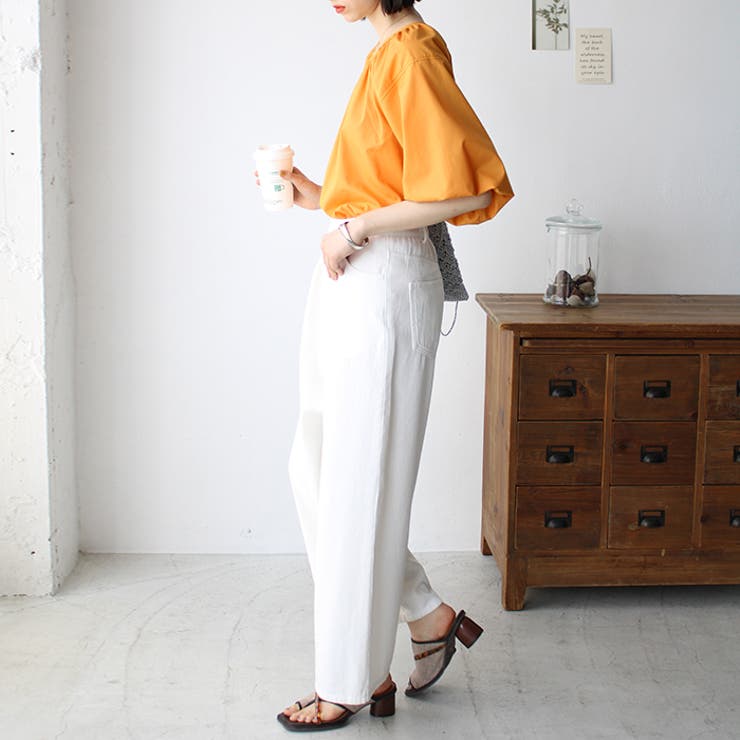 パフスリーブギャザーブラウス | GeeRA | 詳細画像19 