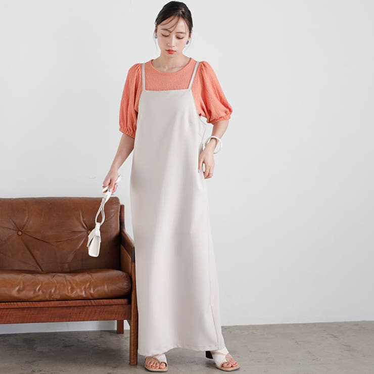 バルーンスリーブジャカードカットソー | GeeRA | 詳細画像2 