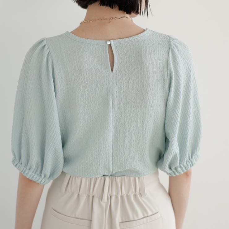 バルーンスリーブジャカードカットソー | GeeRA | 詳細画像33 