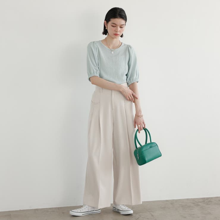 バルーンスリーブジャカードカットソー | GeeRA | 詳細画像38 