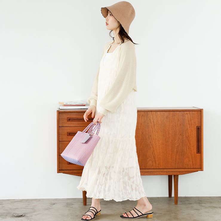 畦編ショートボレロカーディガン | GeeRA | 詳細画像20 