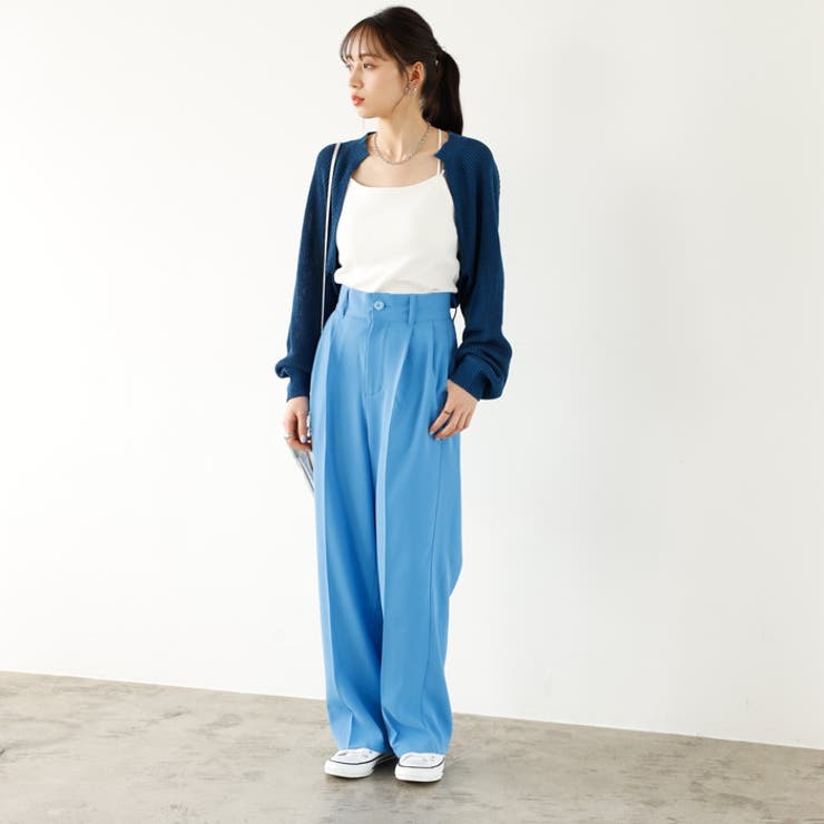 畦編ショートボレロカーディガン | GeeRA | 詳細画像9 