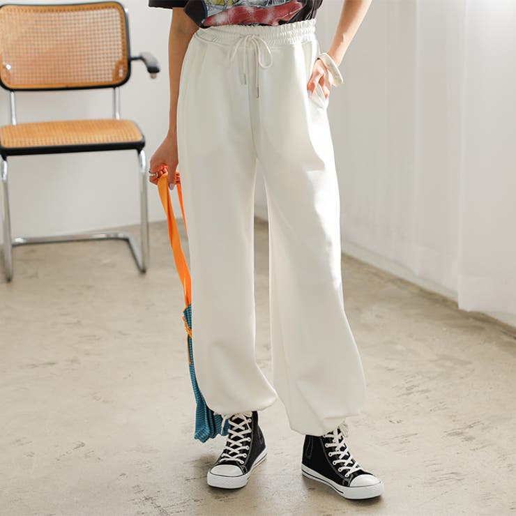 オフホワイト | リラックスジョガーパンツ | GeeRA