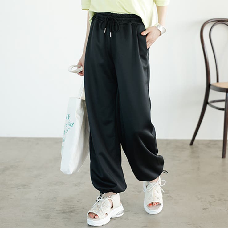 ブラック | リラックスジョガーパンツ | GeeRA