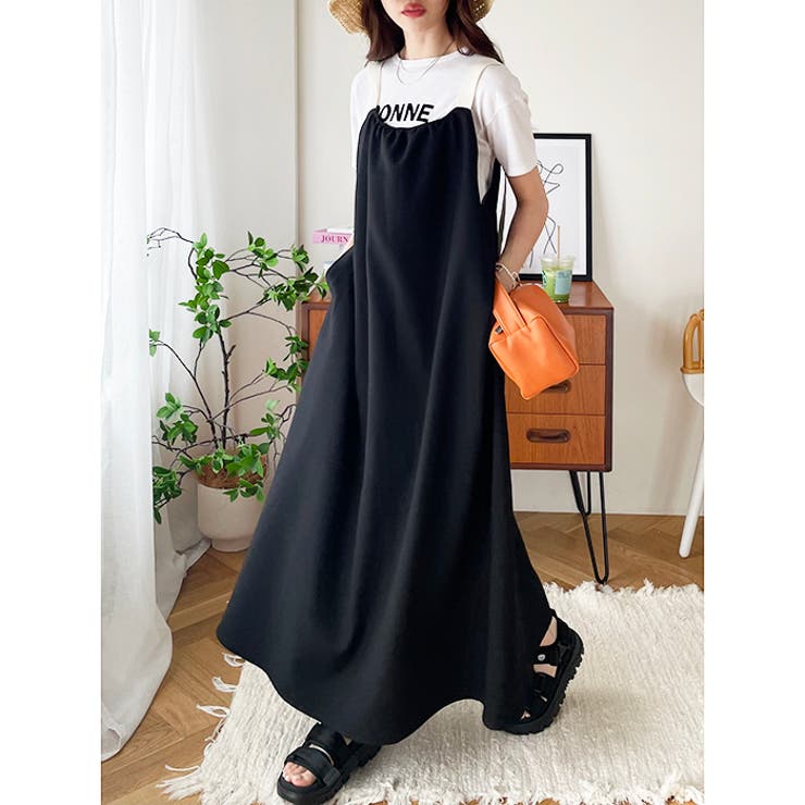 異素材ベルトリネンタッチワンピース | GeeRA | 詳細画像19 