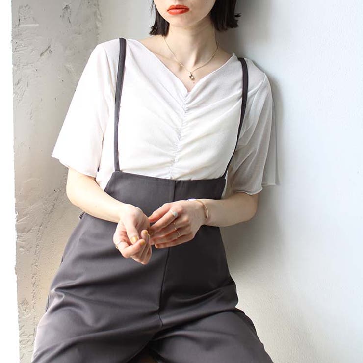 Vネックシャーリングカットソー | GeeRA | 詳細画像17 