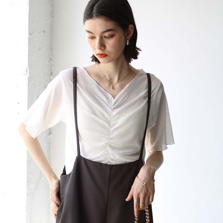 Vネックシャーリングカットソー | GeeRA | 詳細画像18 