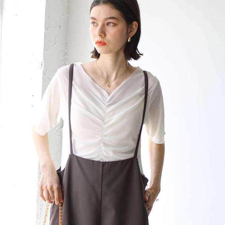 Vネックシャーリングカットソー | GeeRA | 詳細画像19 