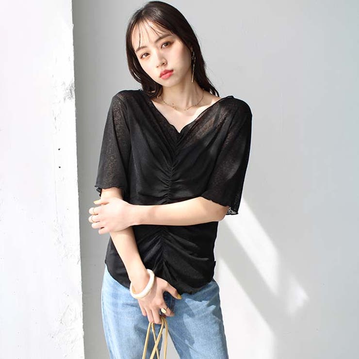 Vネックシャーリングカットソー | GeeRA | 詳細画像29 