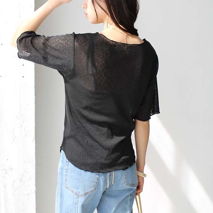 Vネックシャーリングカットソー | GeeRA | 詳細画像33 