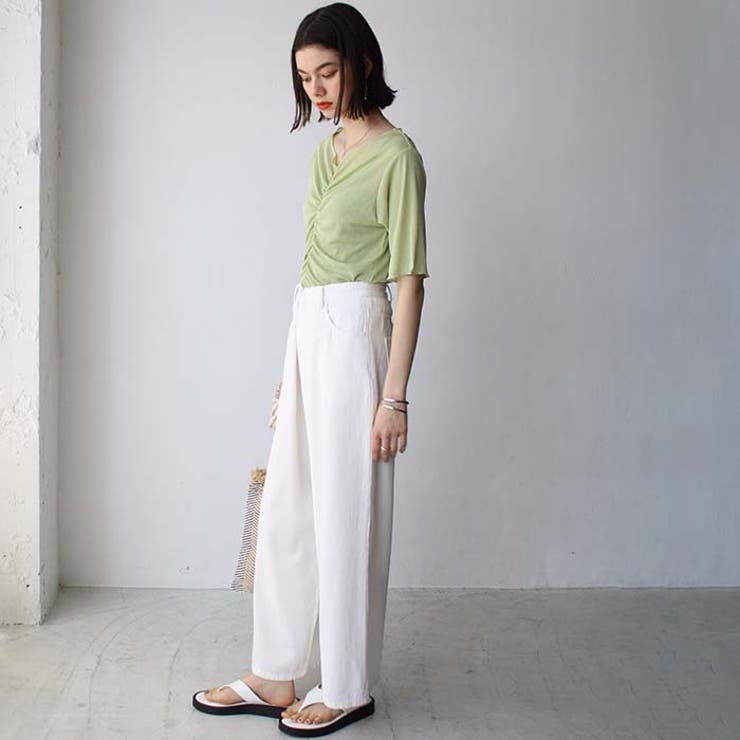 Vネックシャーリングカットソー | GeeRA | 詳細画像10 