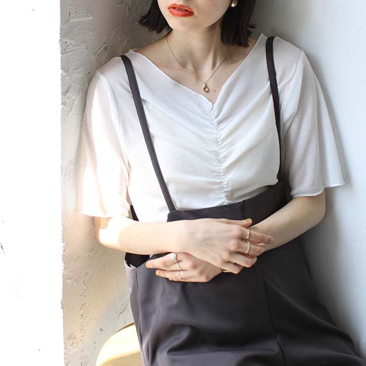 Vネックシャーリングカットソー | GeeRA | 詳細画像15 