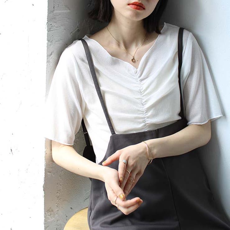 Vネックシャーリングカットソー | GeeRA | 詳細画像16 