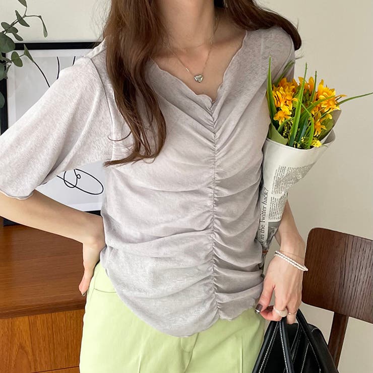 Vネックシャーリングカットソー | GeeRA | 詳細画像41 