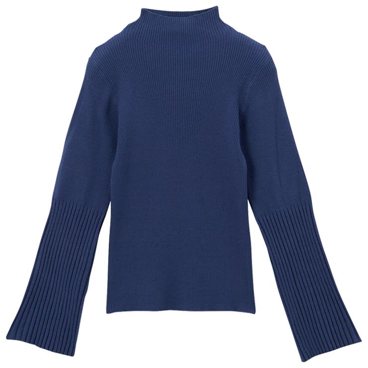 ハイネックフレアースリーブリブニット | GeeRA | 詳細画像80 