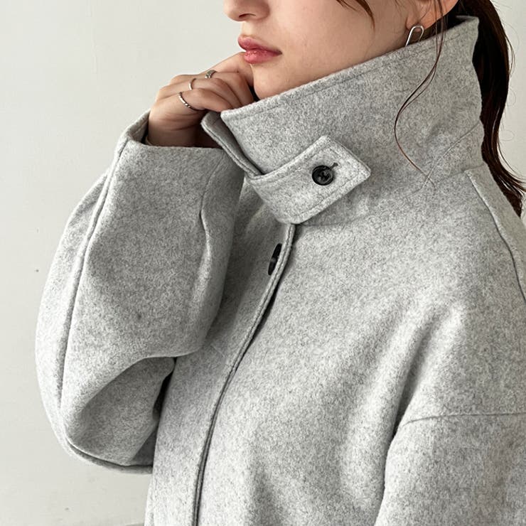 2WAYカラーフェイクウールコート[品番：GERW0010346]｜GeeRA