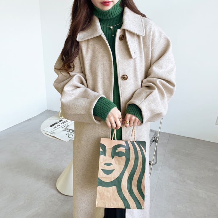 2WAYカラーフェイクウールコート[品番：GERW0010346]｜GeeRA