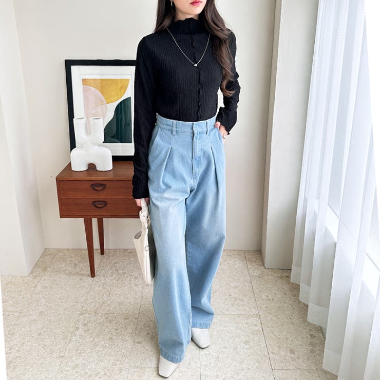 前後２ｗａｙメローハイネックカットソー | GeeRA | 詳細画像14 