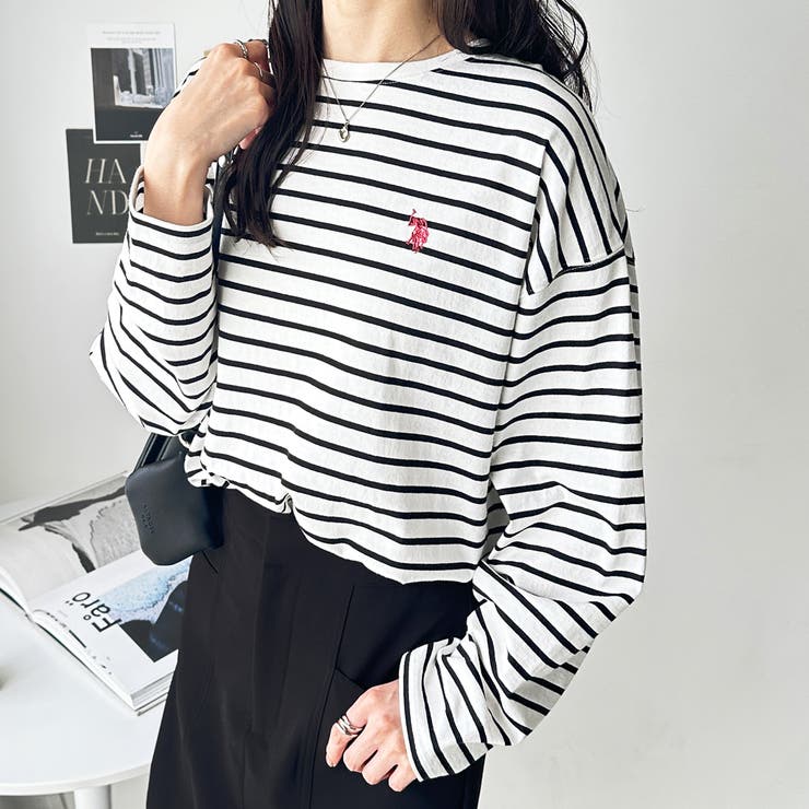 【Ｕ．Ｓ． ＰＯＬＯ ＡＳＳＮ．】オーバーサイズ刺しゅうロンＴ | GeeRA | 詳細画像34 