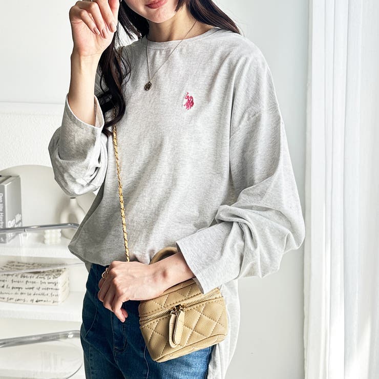 【Ｕ．Ｓ． ＰＯＬＯ ＡＳＳＮ．】オーバーサイズ刺しゅうロンＴ | GeeRA | 詳細画像47 