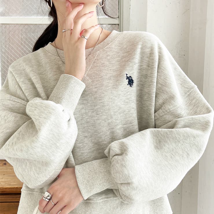 【Ｕ．Ｓ． ＰＯＬＯ ＡＳＳＮ】裏起毛ショートスウェット | GeeRA | 詳細画像9 
