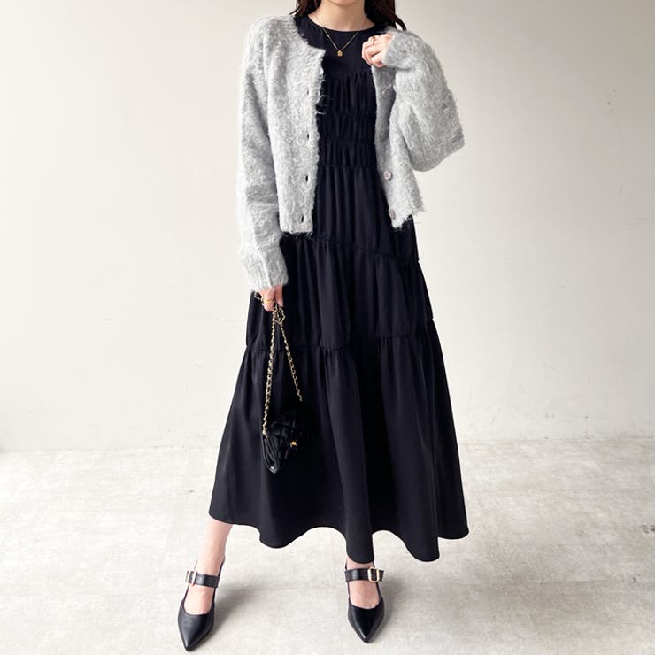 オケージョンにも対応！コルセット風デザインワンピース | GeeRA | 詳細画像7 