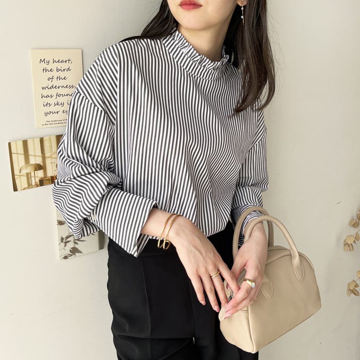 フリルカラーシャツブラウス | GeeRA | 詳細画像2 