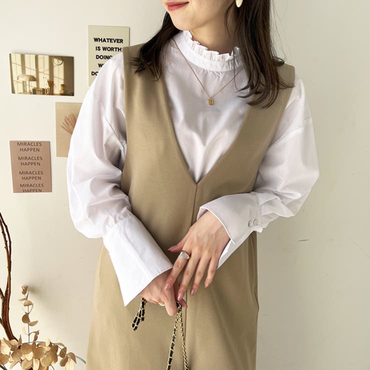 フリルカラーシャツブラウス | GeeRA | 詳細画像5 