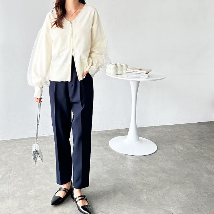 美脚きれい魅せ！テーパードパンツ | GeeRA | 詳細画像9 