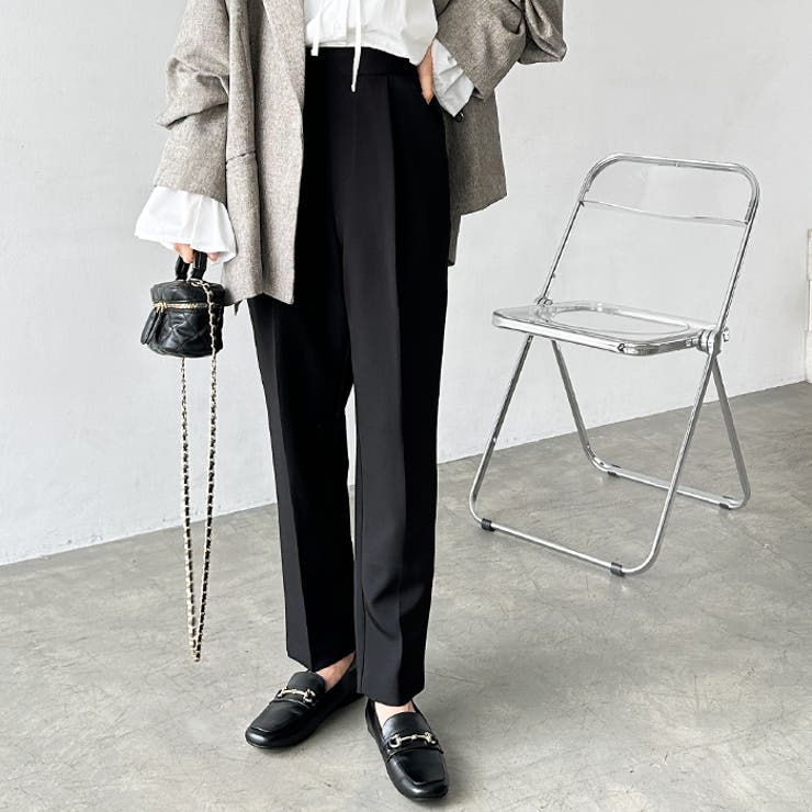 美脚きれい魅せ！テーパードパンツ オフィスカジュアル[品番