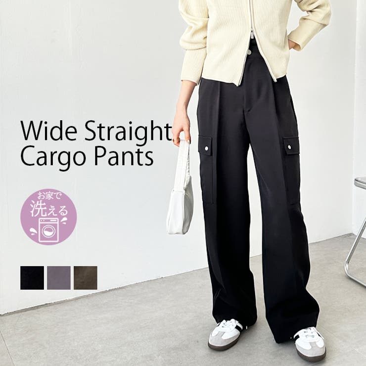 パンツ Gajess wide tack pants 38 Gajess WIDE TACK PANTS 38