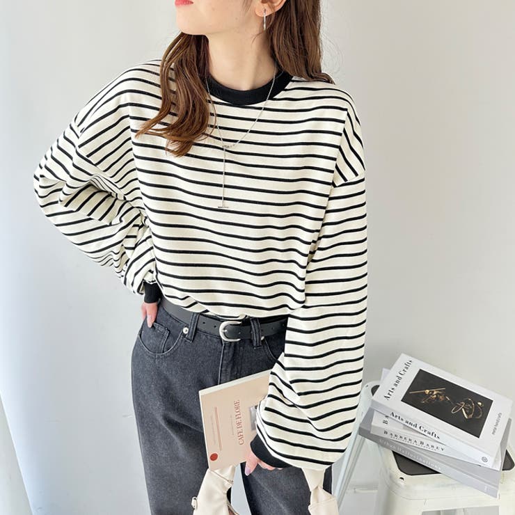 裾ドロストボーダーロンＴ | GeeRA | 詳細画像16 