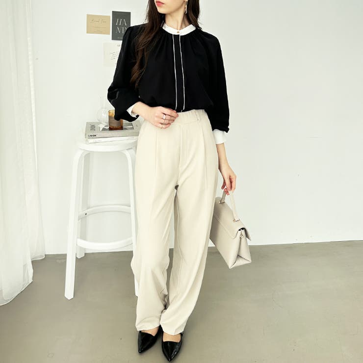 前後２ＷＡＹバイカラーブラウス | GeeRA | 詳細画像24 