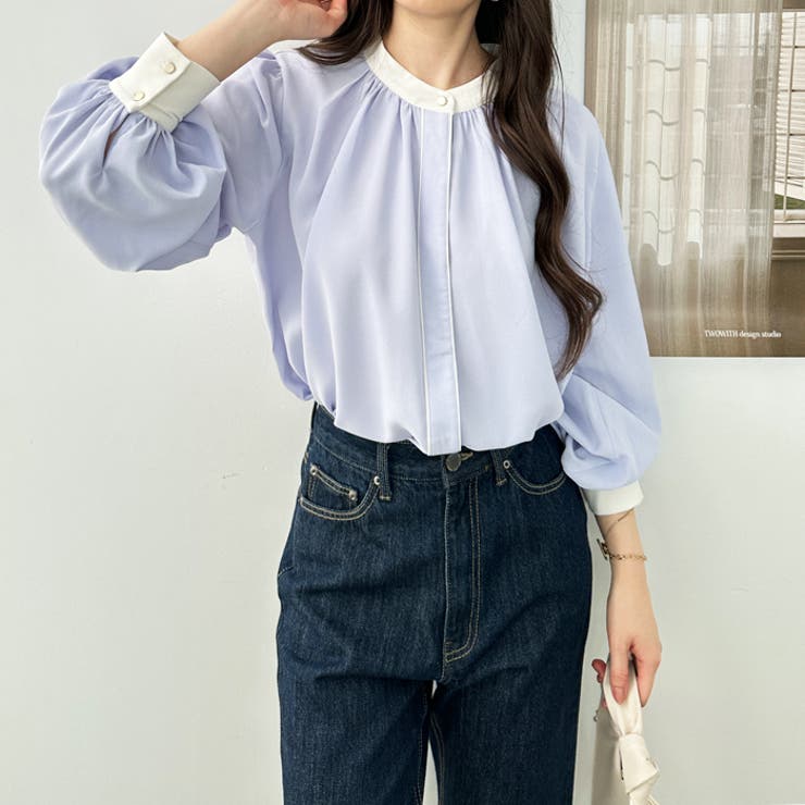 前後２ＷＡＹバイカラーブラウス | GeeRA | 詳細画像41 