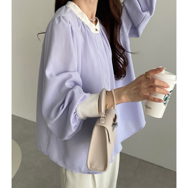 前後２ＷＡＹバイカラーブラウス | GeeRA | 詳細画像37 