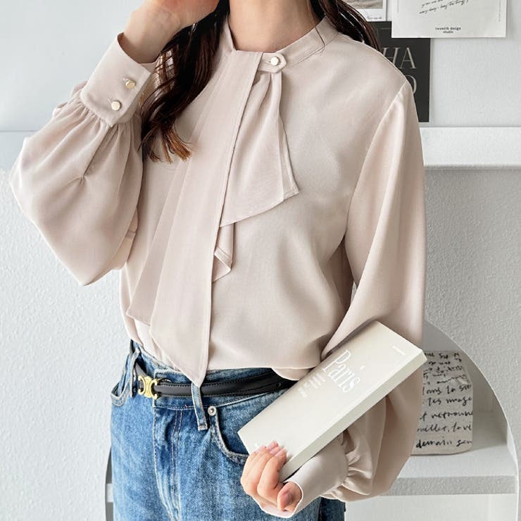 ２ＷＡＹドレープスカーフタイブラウス | GeeRA | 詳細画像22 