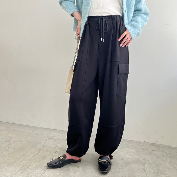 やわらか素材カーゴパンツ[品番：GERW0010536]｜GeeRA（ジーラ