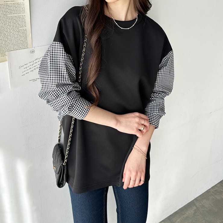 異素材ドッキングプルオーバー | GeeRA | 詳細画像13 