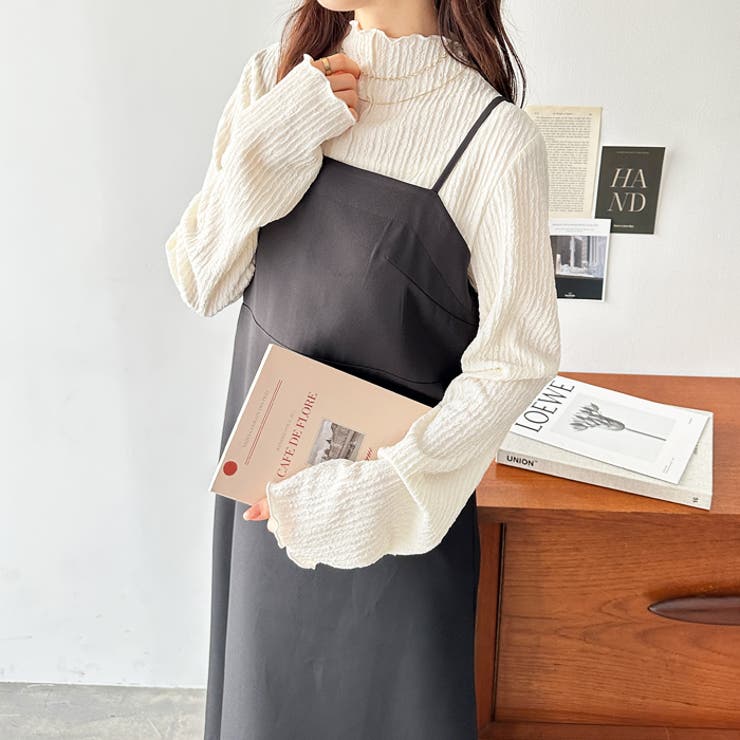 バックストラップデザインキャミワンピース | GeeRA | 詳細画像9 