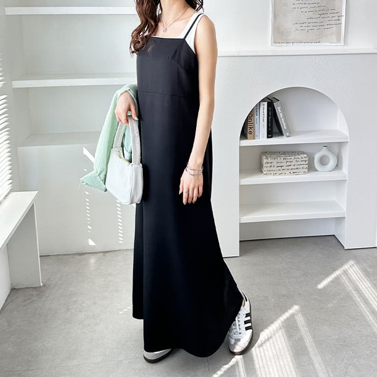 バックストラップデザインキャミワンピース | GeeRA | 詳細画像2 