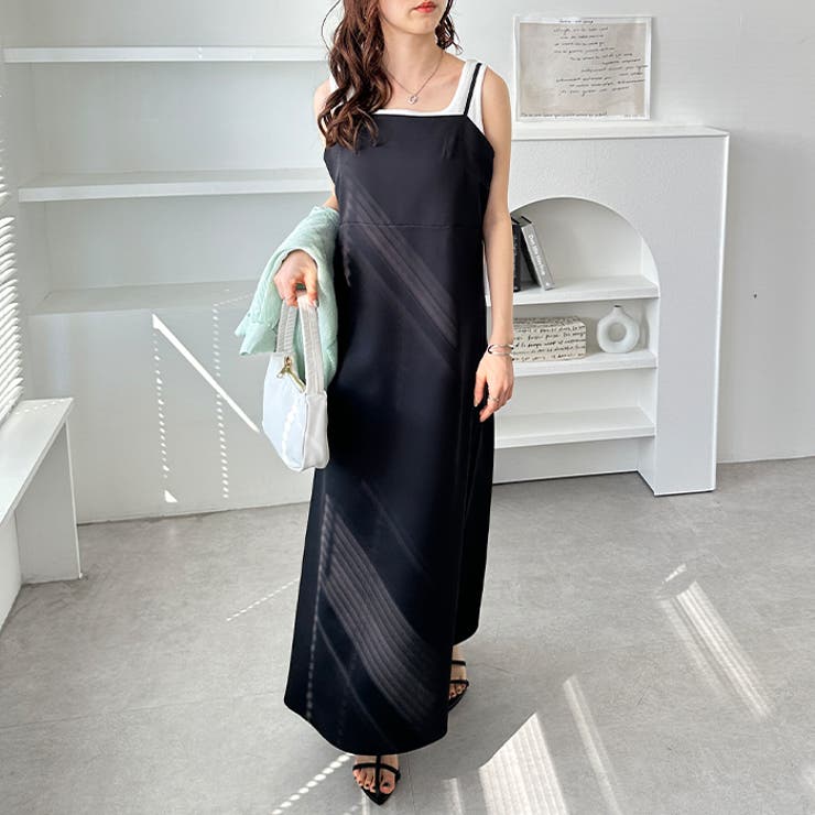 バックストラップデザインキャミワンピース | GeeRA | 詳細画像5 