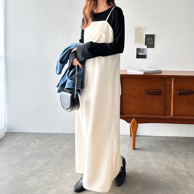 バックストラップデザインキャミワンピース | GeeRA | 詳細画像20 