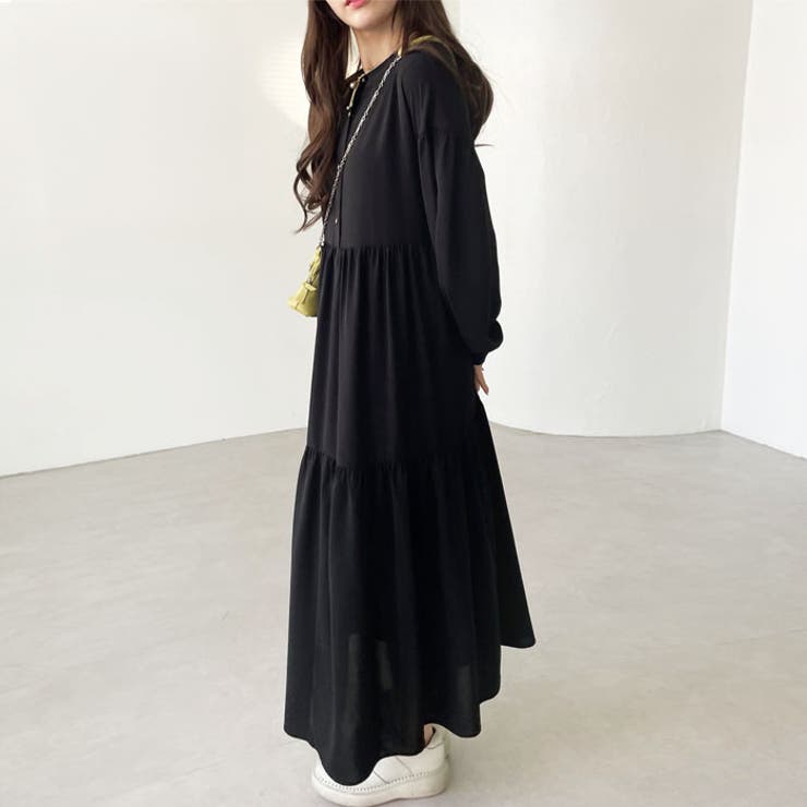 前後２ＷＡＹティアードシャツワンピース | GeeRA | 詳細画像24 